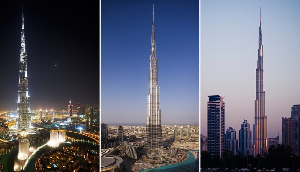 самое высокое здание в мире - Бурдж-Халифа
