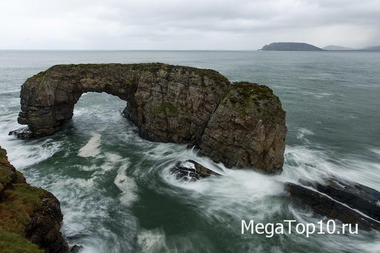 Самые красивые морские природные арки - Арка Большой Поллет, Ирландия