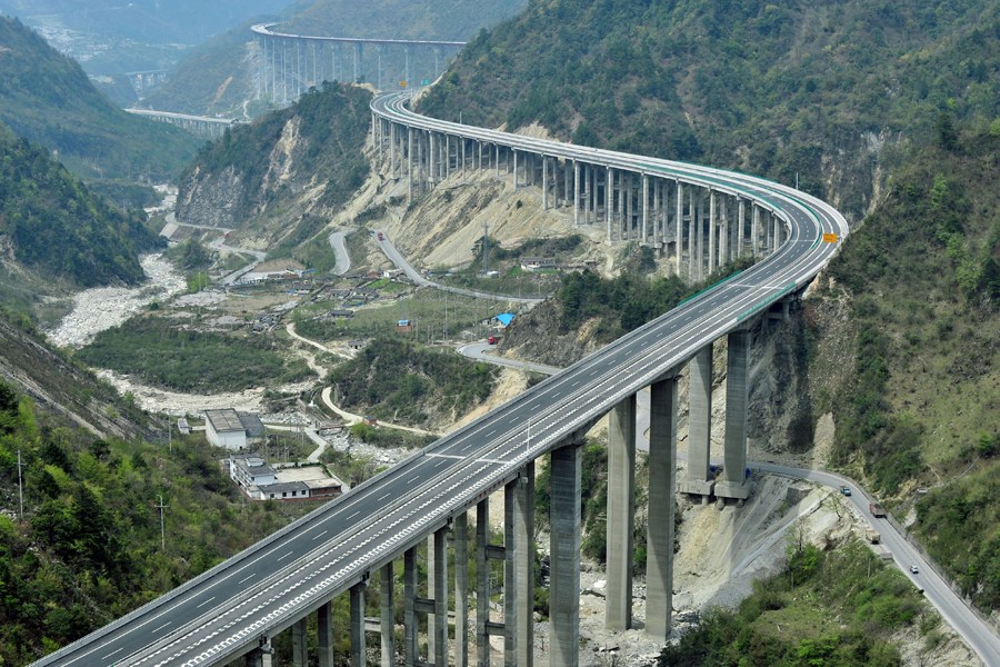 Самый длинный мост в мире - Даньян-Куньшаньский виадук