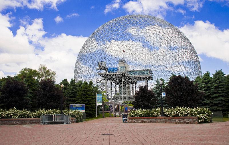 Самые необычные культурные и развлекательные центры в мире - Музей биосферы в Монреале (Канада)