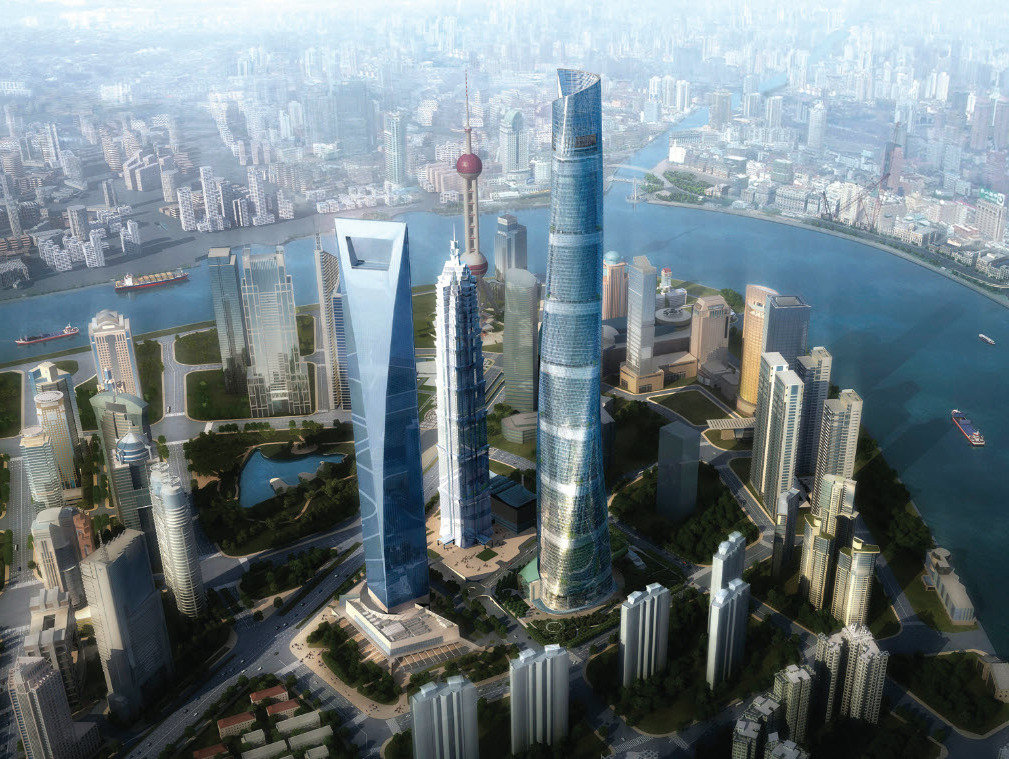 Самые высокие здания в мире - Шанхайская башня